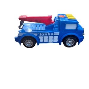 Tonka Mighty Force Tow Truck Lights & Sounds Kids Vehicle Red Boom Yellow Lights